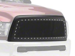 RedRock Evolution Stainless Steel Wire Mesh Upper Replacement Grille; Black (13-18 RAM 3500)