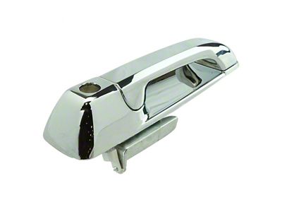 Exterior Door Handle; Front Driver Side; Chrome (10-18 RAM 3500)