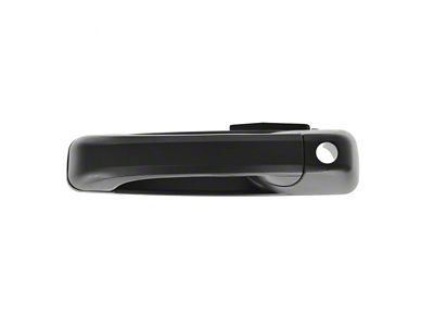 Exterior Door Handle; Front Driver Side; Paint to Match Black (10-18 RAM 3500)