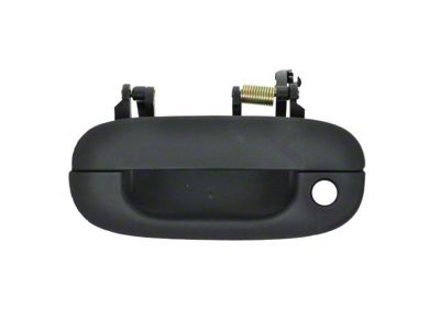 Exterior Door Handle; Front Driver Side; Textured Black (94-02 RAM 3500)
