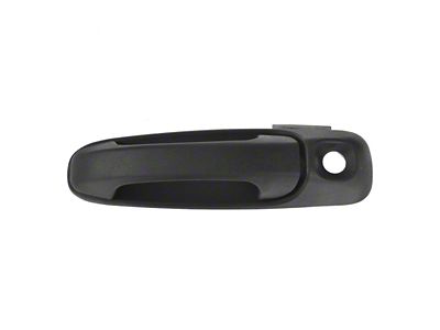 Exterior Door Handle; Front Driver Side; Textured Black (03-09 RAM 3500)