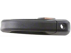 Exterior Door Handle; Front Left; Textured Black; Plastic (10-24 RAM 3500)