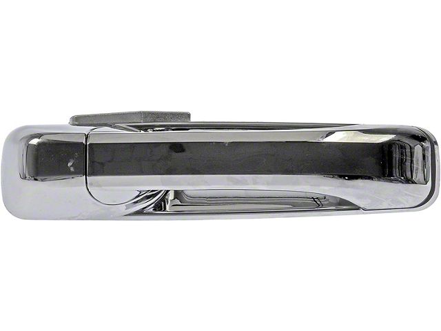 Exterior Door Handle; Front and Rear Right; All Chrome; Plastic; Without Keyhole (10-24 RAM 3500)