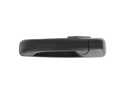 Exterior Door Handle; Rear Driver Side; Textured Black (10-18 RAM 3500 Crew Cab)