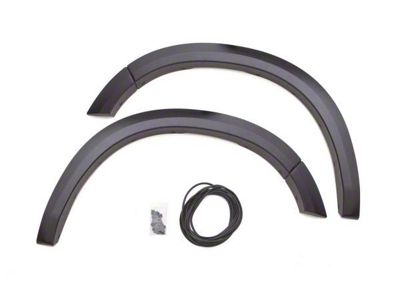 Elite Series Sport Style Fender Flares; Front; Textured Black (10-18 RAM 3500)