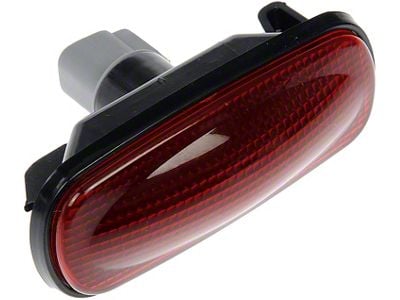 Fender Marker Light; Rear Left; Red; With Dual Rear Wheels (03-09 RAM 3500)