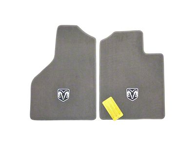 Front Floor Mats; Slate Gray (06-09 RAM 3500)