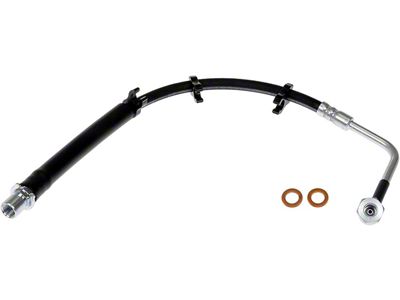 Front Inner Brake Hydraulic Hose; Driver Side (14-18 RAM 3500)