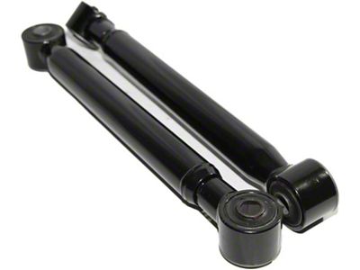 Front Lower Adjustable Control Arms for 0 to 6-Inch Lift; Black (02-09 4WD RAM 3500)