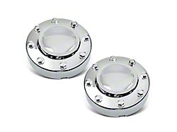 Front Wheel Center Caps; Chrome (11-18 RAM 3500 DRW w/ 17-Inch Chrome Aluminum Wheels)