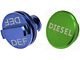 Capless Diesel Fuel Cap and DEF Cap (13-24 6.7L RAM 3500)