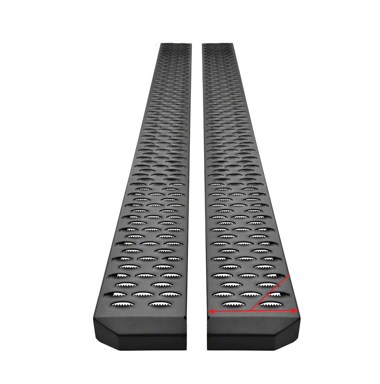 Westin RAM 3500 Grate Steps Running Boards; Textured Black 271905 (10