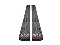 Grate Steps Running Boards; Textured Black (10-23 RAM 3500 Crew Cab)
