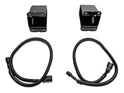 Westin Grille Guard Front Parking Sensor Relocator; Black (10-18 RAM 3500)
