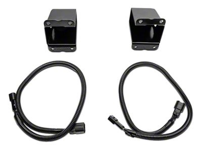 Westin Grille Guard Front Parking Sensor Relocator; Black (10-18 RAM 3500)