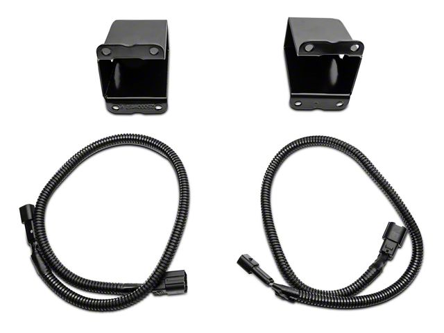 Westin Grille Guard Front Parking Sensor Relocator; Black (10-18 RAM 3500)