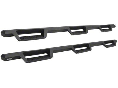 Westin HDX Drop Wheel-to-Wheel Nerf Side Step Bars; Textured Black (10-18 RAM 3500 Crew Cab SRW w/ 8-Foot Box)