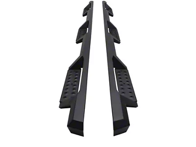 Westin HDX Drop Wheel-to-Wheel Nerf Side Step Bars; Textured Black (19-24 RAM 3500 Crew Cab SRW w/ 8-Foot Box)