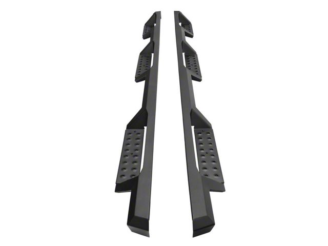 Westin HDX Drop Wheel-to-Wheel Nerf Side Step Bars; Textured Black (19-24 RAM 3500 Crew Cab w/ 6.4-Foot Box)