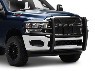 Westin HDX Grille Guard; Black (19-24 RAM 3500)