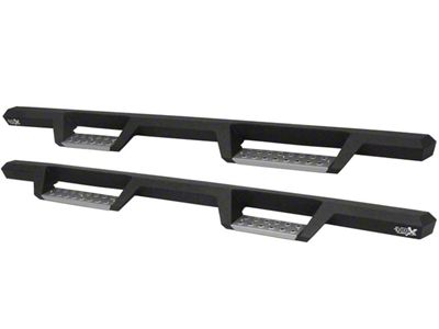 Westin HDX Stainless Drop Nerf Side Step Bars; Textured Black (10-24 RAM 3500 Crew Cab)