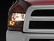 Headlights with Amber Corner Lights; Chrome Housing; Clear Lens (10-18 RAM 3500 w/ Factory Halogen Non-Projector Headlights)