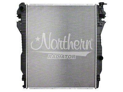 High Performance Plastic Tank Radiator; 26-5/8 x 32-1/4 x 1-1/2 (10-12 6.7L RAM 3500)