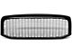 Honeycomb Mesh Style Upper Replacement Grille; Black (07-09 RAM 3500)