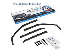 in-Channel Window Deflectors (10-18 RAM 3500 Crew Cab, Mega Cab)