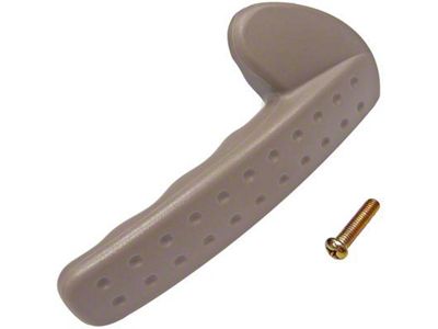 Interior Door Handle; Front and Rear Left; Khaki; Plastic (03-09 RAM 3500 Quad Cab)