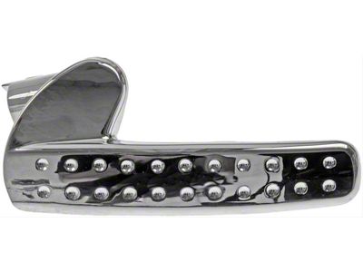 Interior Door Handle; Front and Rear Right; All Chrome; Plastic (03-09 RAM 3500 Quad Cab)