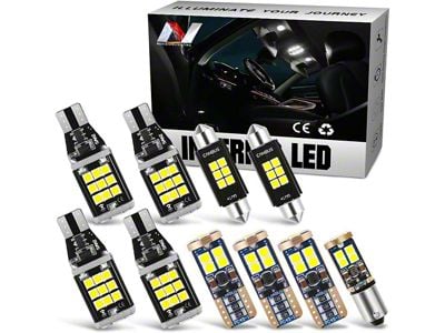 Interior LED Bulb Kit; Pure White (94-97 RAM 3500)