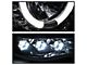 LED Halo Projector Headlights; Chrome Housing; Clear Lens (03-05 RAM 3500)