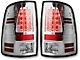LED Tail Lights; Chrome Housing; Clear Lens (14-18 RAM 3500 w/ Factory LED Tail Lights)