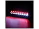 LED Tail Lights with Third Brake Light; Black Housing; Clear Lens (07-09 RAM 3500)