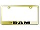 RAM Laser Etched License Plate Frame (Universal; Some Adaptation May Be Required)