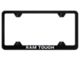RAM Tough Laser Etched Wide Body License Plate Frame (Universal; Some Adaptation May Be Required)