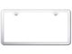 2-Hole Slimline License Plate Frame (Universal; Some Adaptation May Be Required)