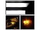 Light Bar DRL Projector Headlights; Black Housing; Clear Lens (10-18 RAM 3500 w/ Factory Halogen Non-Projector Headlights)