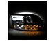 Light Bar DRL Projector Headlights; Chrome Housing; Clear Lens (13-18 RAM 3500 w/ Factory Halogen Projector Headlights)