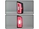 Light Bar LED Tail Lights; Black Housing; Clear Lens (07-09 RAM 3500)