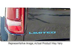 Limited Tailgate Letter Overlay Decals; Red Brown Metallic (19-23 RAM 3500 Limited)