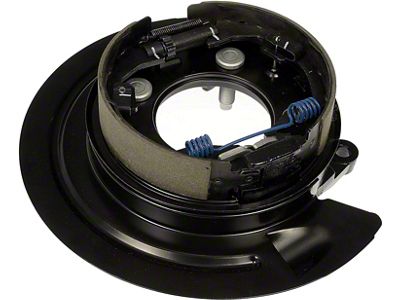 Loaded Brake Backing Plate (03-05 RAM 3500 Regular Cab & Quad Cab w/ 8-Foot Box; 06-08 RAM 3500)