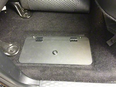 Lockable Behind Seat Floor Storage (10-18 RAM 3500 Crew Cab)