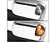 Manual Towing Mirrors with Smoked Turn Signals; Chrome (03-09 RAM 3500)