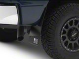 Merica Mud Flaps; Rear; White (19-26 RAM 3500 SRW)