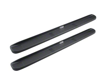 Molded Unlighted Running Boards; Black (03-09 RAM 3500 Quad Cab)