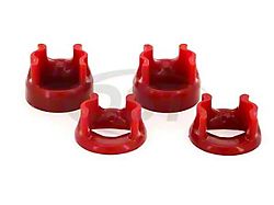 Motor Mount Inserts; Polyurethane; Red (Late 98-02 5.9L I6 RAM 3500)