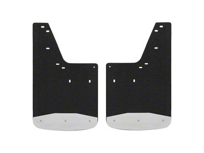 Textured Rubber Mud Guards; Front or Rear; 12-Inch x 20-Inch (03-09 RAM 3500)