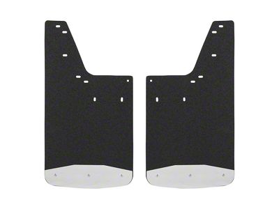Textured Rubber Mud Guards; Front or Rear; 12-Inch x 23-Inch (03-09 RAM 3500)